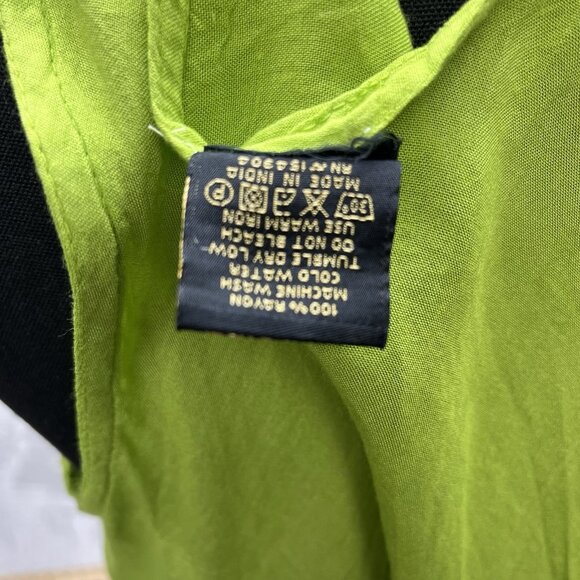 OMJA World Embroidered Tank Dress, One Size, Comfortable Flowy, Resort Beach - Picture 4 of 7